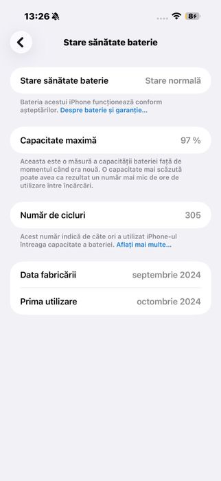 Iphone 16 pro max 256 gb