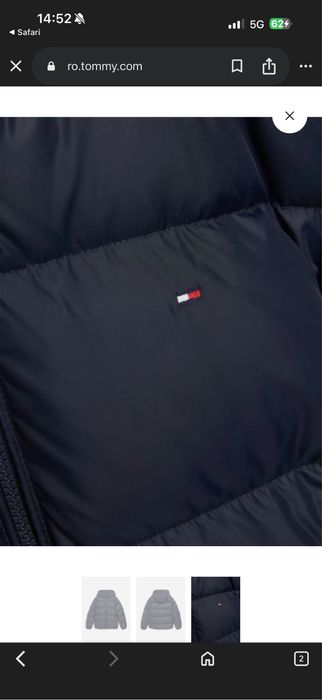 Geaca Tommy Hilfiger marimea 116 copii