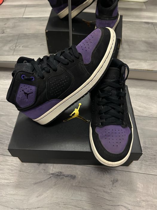 Adidași Air Jordan Access ‘Black Court Purple’