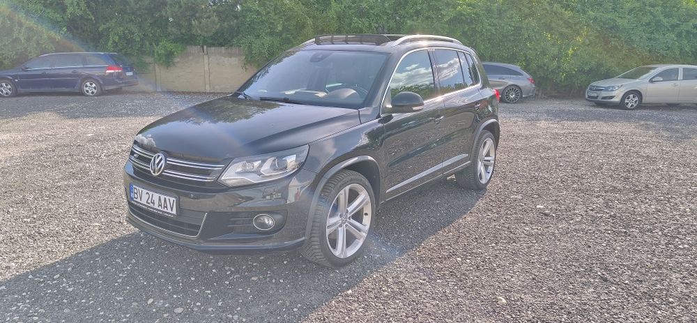 VW Tiguan 2.0 TDI R-Line | 177 CP | Trapă | Piele | CarPlay | Distribuție + Schimburi noi 2026