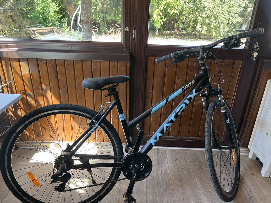 Bicicleta dama hibrid, munte, oras, 21 viteze Shimano, V-Brake