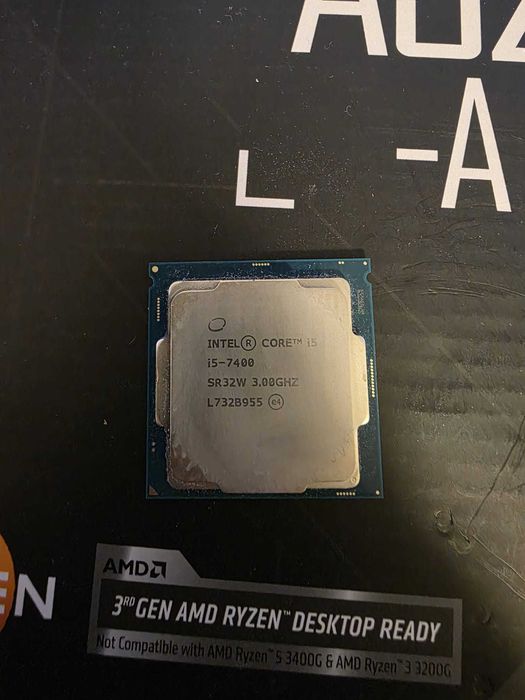 Procesor Intel i5-7400 + Cooler / Placă de Bază MSI A520M - SEPARAT sau PACHET