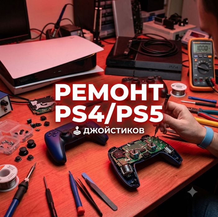 Ремонт джойстика PS5/Dualsense/ремонт пс4/пс5