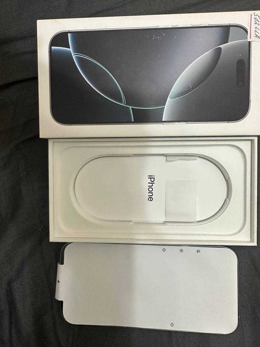 Apple iPhone 16 Pro, White Titanium, 512GB