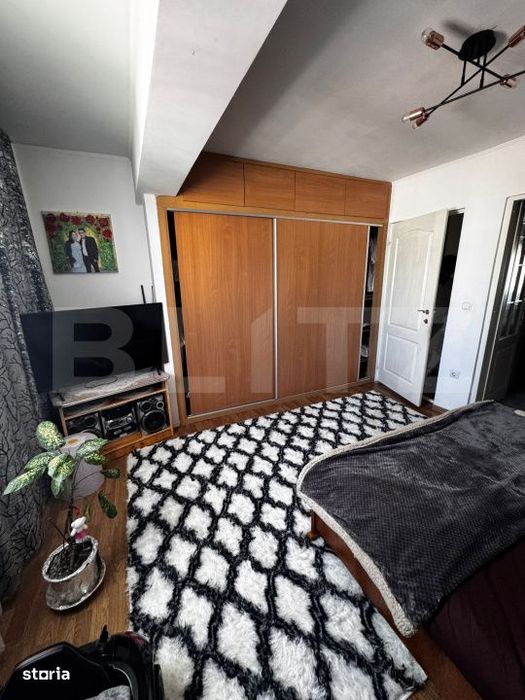 Apartament cu 4 camere, 79 mp, mobilat si utilat, zona Blocuri