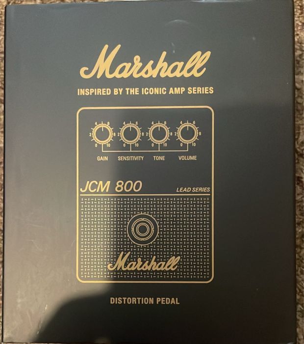 Marshall JCM800 Overdrive Efect de chitară, sigilata, transport inclus
