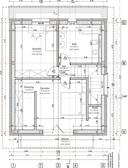 Casă nouă 3 dormitoare | 102 mp utili | Teren 372 mp | Westfield Arad
