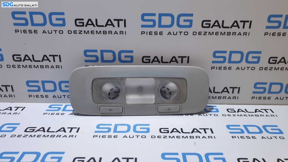 Plafoniera Lumini Lampa Iluminare Plafon Tavan Habitaclu Spate Volkswagen Passat B6 2005 - 2010 Cod 3C0947291C [3148M]