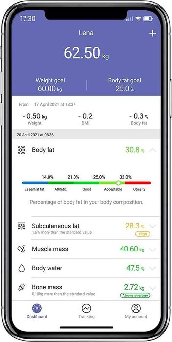 Интелигентна персонална везна Goodvibes Life + BM9620S1