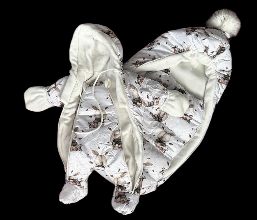 Зимний конверт на выписку