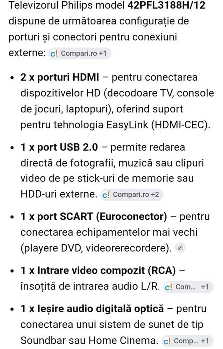 TV Philips non smart