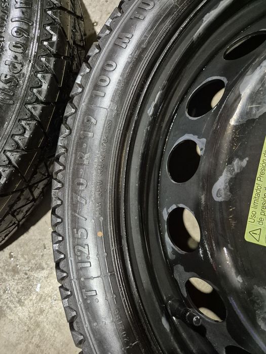 Roata rezerva slim audi a4 b8 T125/70R19 ET 29 4.00B x 19 H2