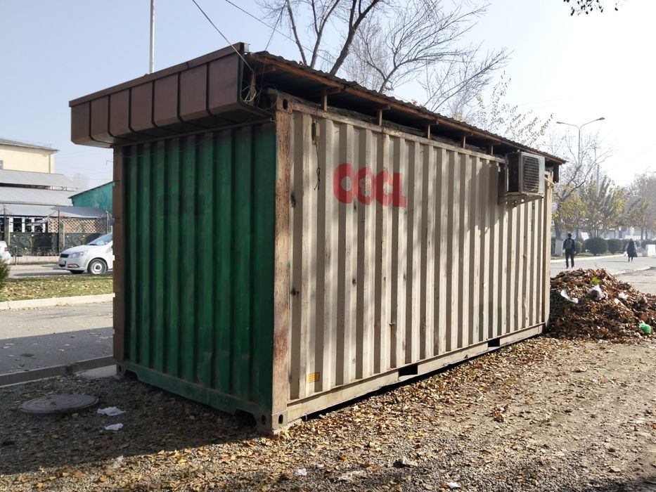 Srochno konteyner dòkon sotiladi ishlatishga tayyor