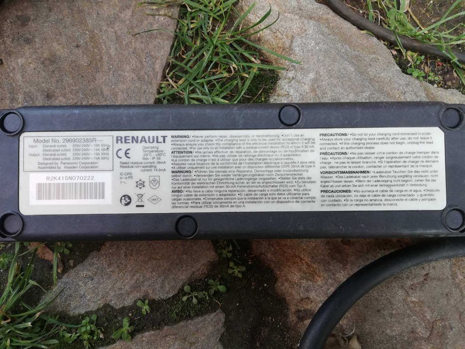Зарядно за електрически автомобил Renault Zoe   10A