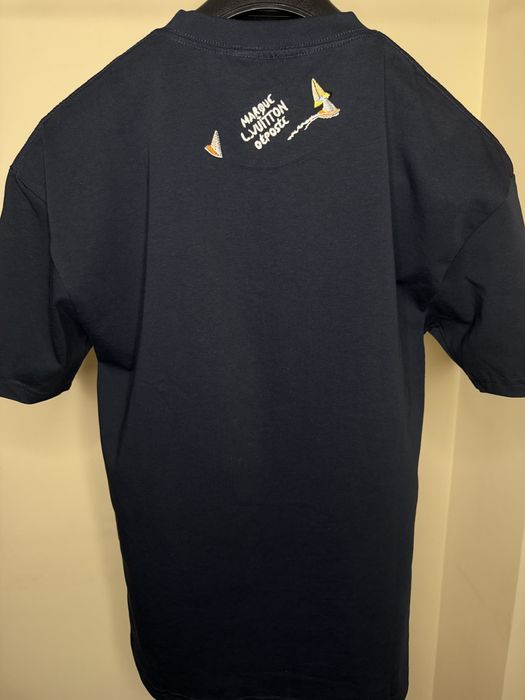 Тениска Louis Vuitton - Embroidered Cotton T-Shirt