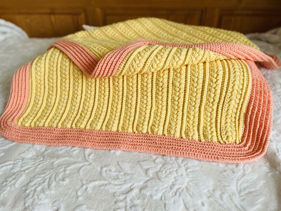 Ръчно плетено одеялце