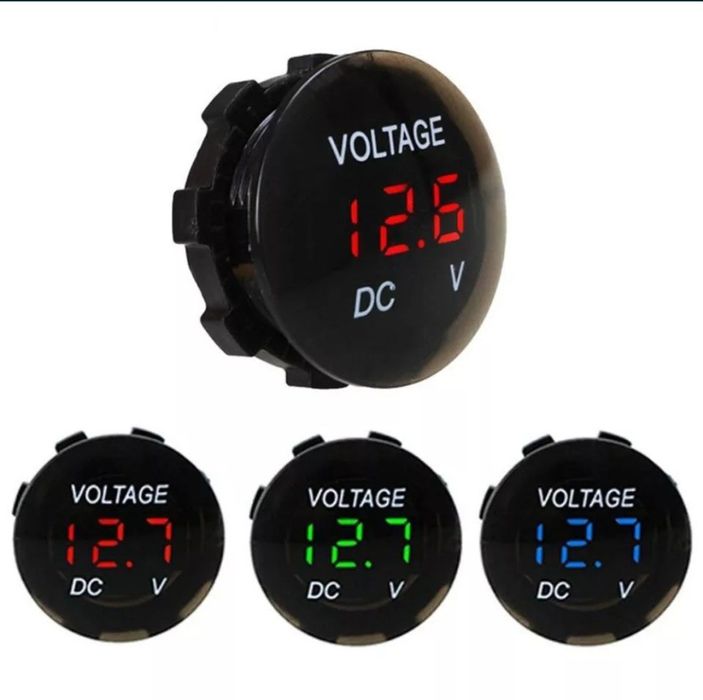 Voltmetru Auto WATERPROOF Voltmetru Digital Voltmetru Moto WATERPROOF