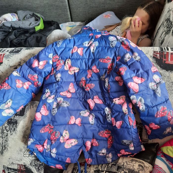 Куртка осень весна 116см