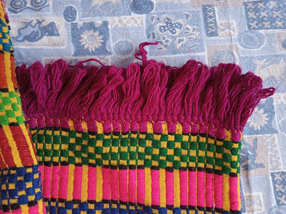 Pătură cu franjuri 125x174 cm