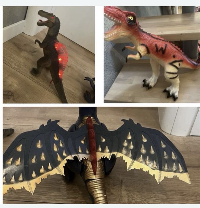 Dinozauri MaRI cu sunete si lumini