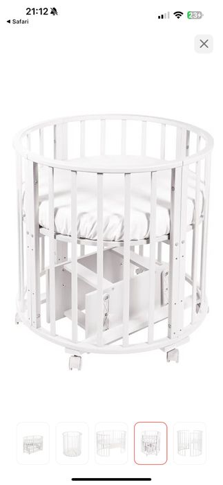 Детская  кровать с матрасом