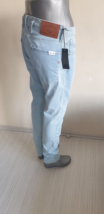 Replay Milano Anbass Slim Stretch  36/34 и 32/32 2бр НОВО ОРИГИНАЛ Мъж