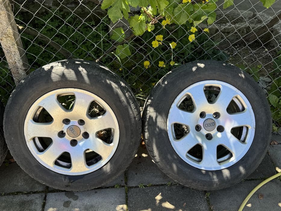 Оригинални джанти 15-ки от АУДИ с гуми