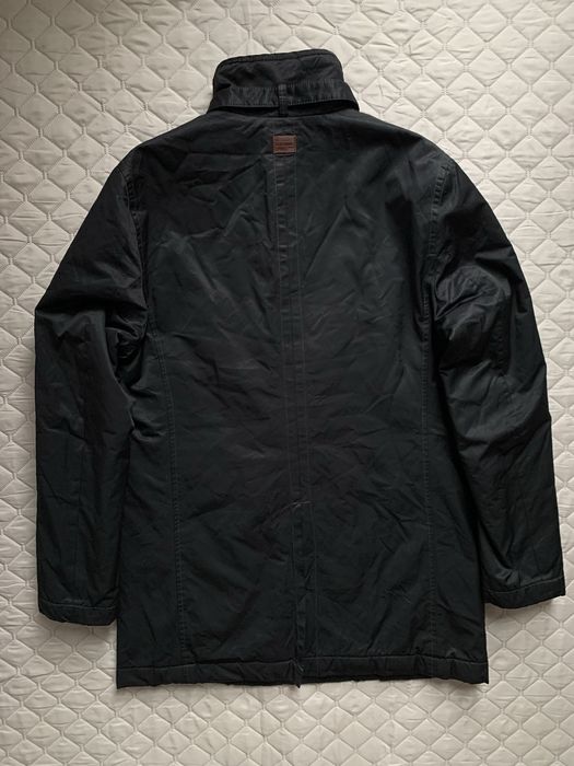 Geaca G-STAR Atlas Garber Trench, negru, marimea XL