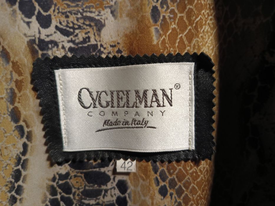 Geaca designer de piele neagră