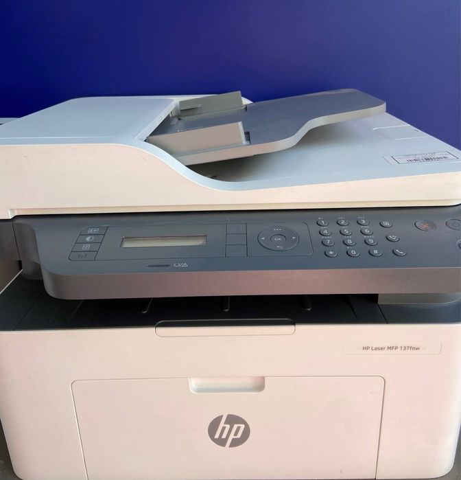 Принтер HP Laser MFP 137 fnw  Цена: 70.000тг
