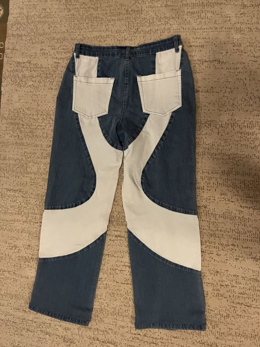 Blugi largi, marime 40