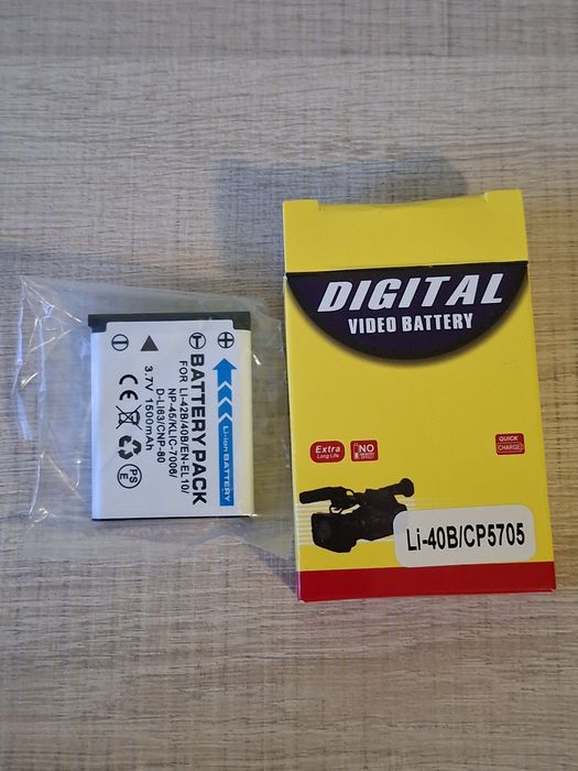 Нова батерия за фотоапарат Li-42B / Li-40B / EN-EL10 / NP-45