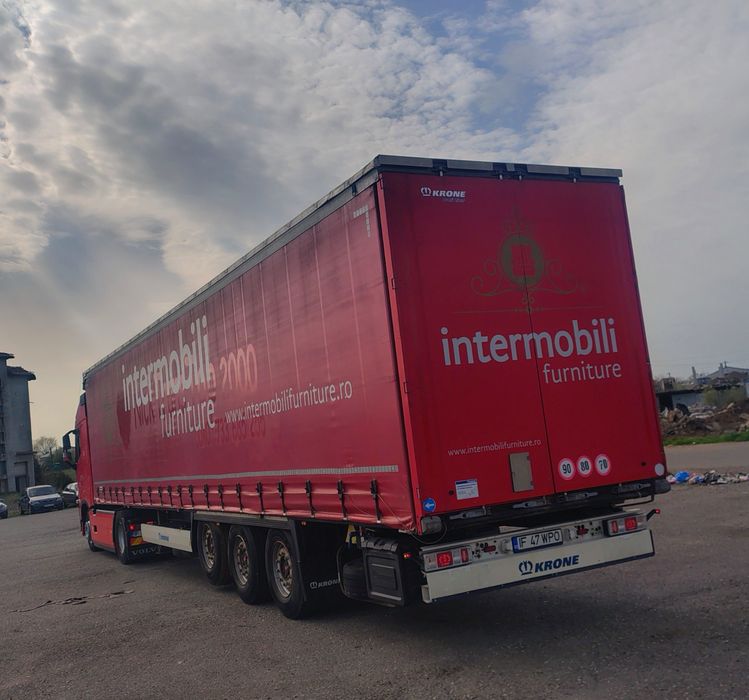 Vând Volvo FH 500 / 2018 / Euro 6 / 612.000 km / Semiremorca Krone,axe SAF 2018 !