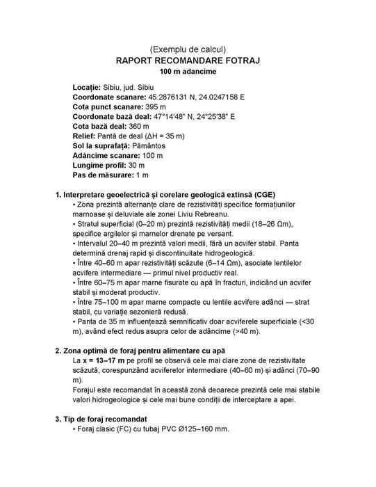 Detectie apa subterana