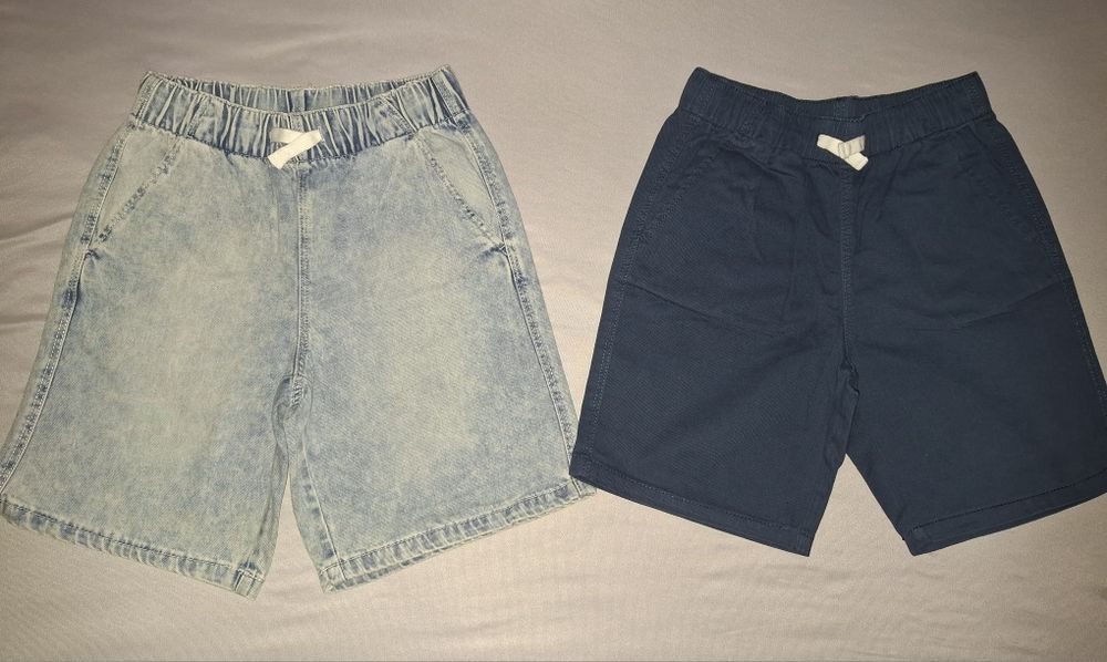 Тениска Benetton, бермуди H&M 140см