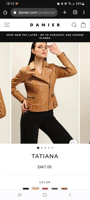 Geaca de piele Danier