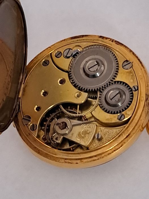 Ceas de Aur 18 K Omega de buzunar