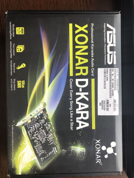 Placă de sunet profesională Karaoke