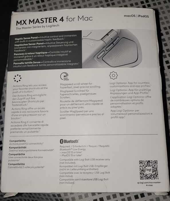 Мишка Logitech MX Master 4 for Mac