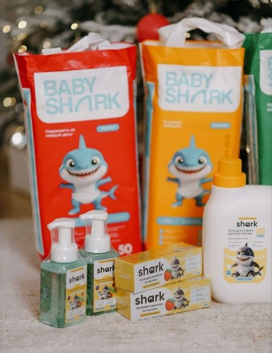 Продам памперсы BABY SHARK