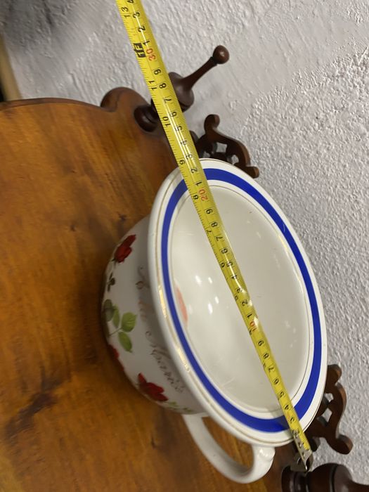 Френски порцеланов нощен съд À la Mariée Sarreguemines 1900 г