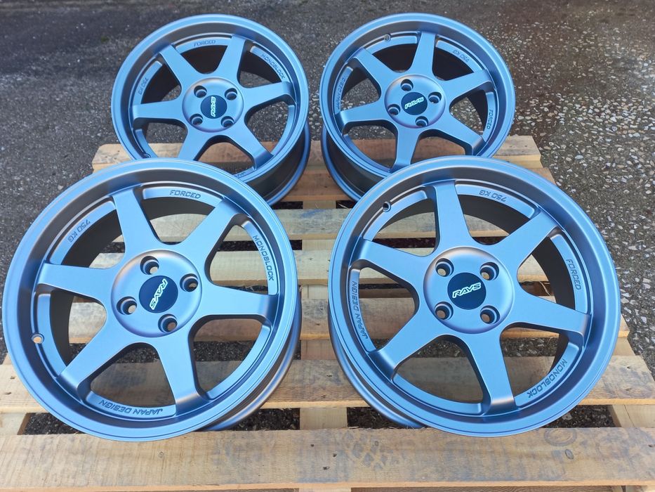 16 4x108 Rays T37 Volk Racing 7j et25 Pegeout Citröen DS Чисто Нови