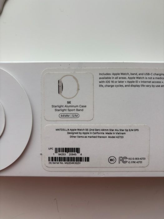 Apple watch SE 44 mm (2 nd Gen)