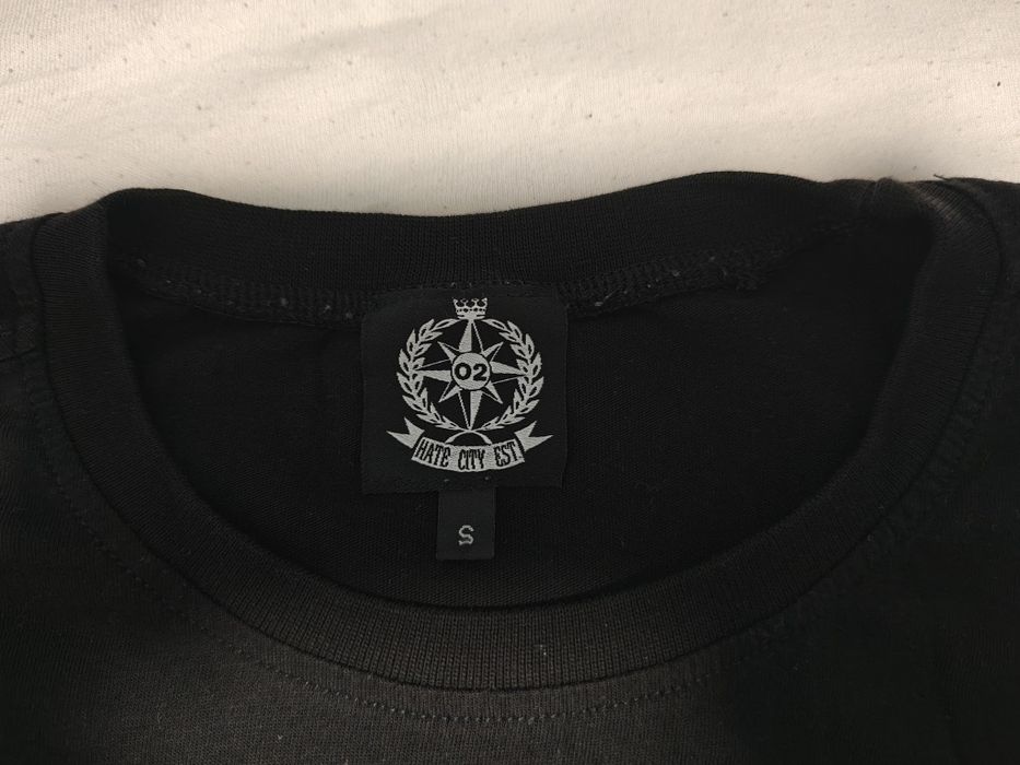 Оригинална тениска 02 WEAR / FYRE – Hate City Crew (Размер S)