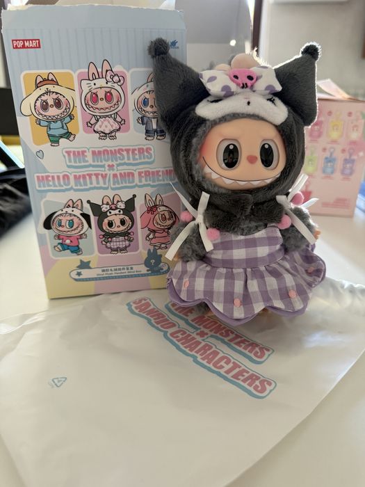 Labubu The Monsters x Hello Kitty Pop Mart