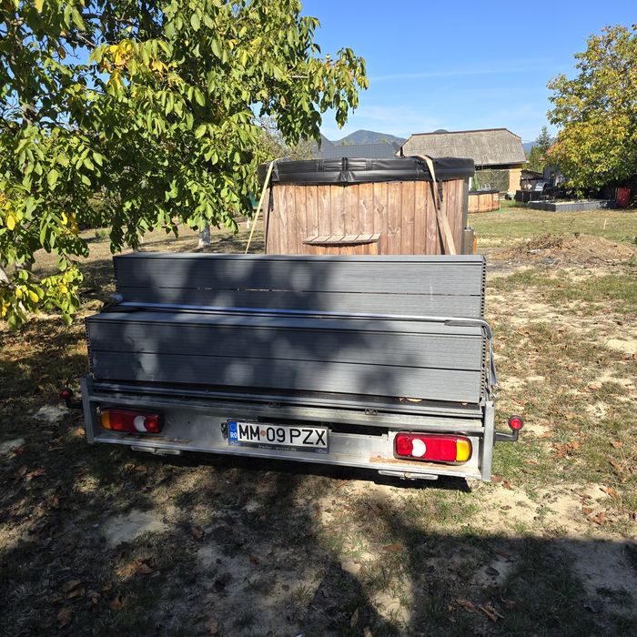 Platforma auto 2 axe , 2000kg ( 2 tone )