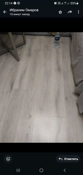 Продам ламинат б/у 90м2 в отличном состоянии