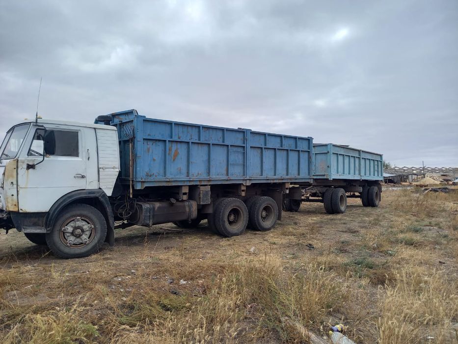 Продаю Камаз с прицепом, самосвал.