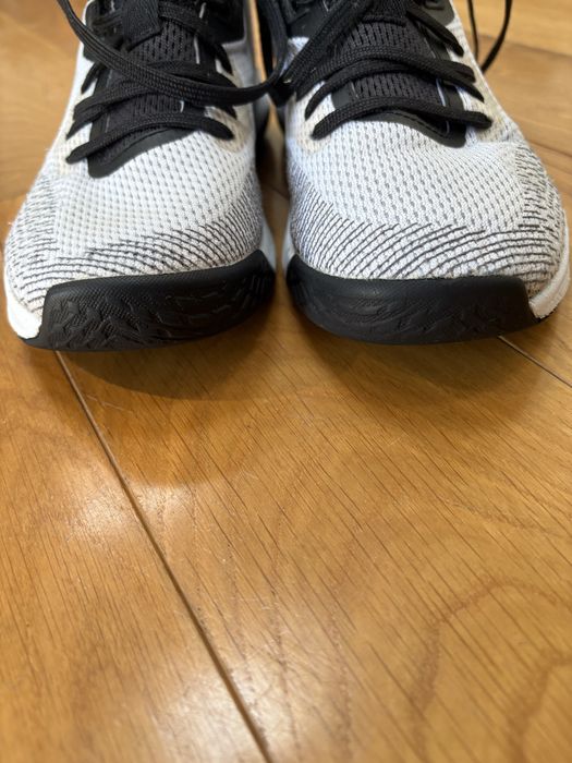 Sneakers baieti alb cu negru