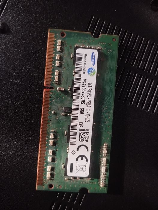 SoDDR3 2x2Gb 100% original